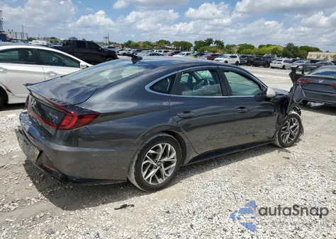 2020 Hyundai Sonata Sel from USA, damaged, VIN 5NPEL4JA9LH030018